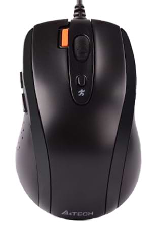 Миша дротова A4tech N-70FXS Black - Фото 1