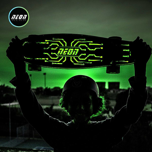 Фото - Скейтборд Neon Hype Зеленый (N100789)