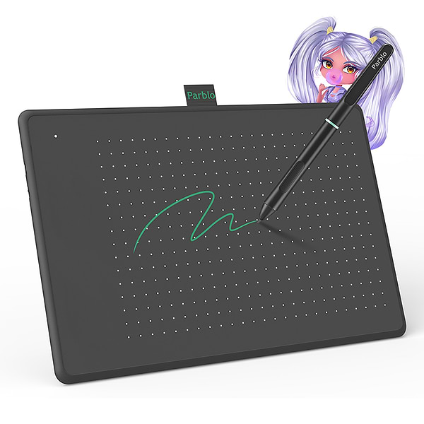Фото - Графічний планшет Parblo N10 Black