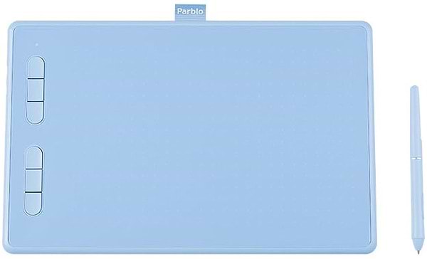 Фото - Графічний планшет Parblo Ninos N10B Blue Фото - Графічний планшет Parblo Ninos N10B Blue