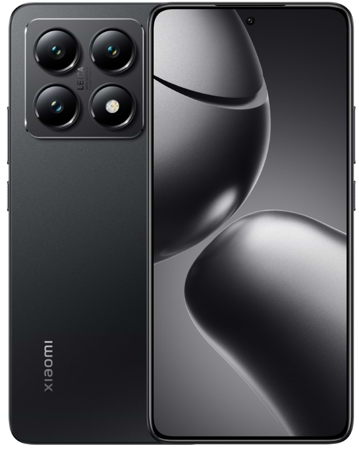 Смартфон Xiaomi 14T 12/256Gb Titan Black - Фото 1