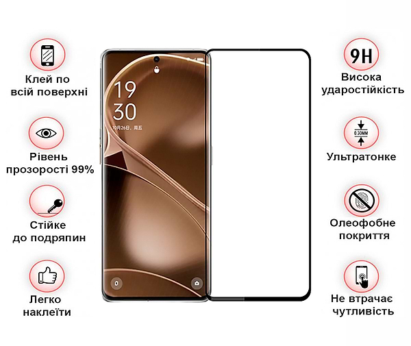 Фото - Захисне скло для смартфону BeCover Poco X6 Pro Black (710625)