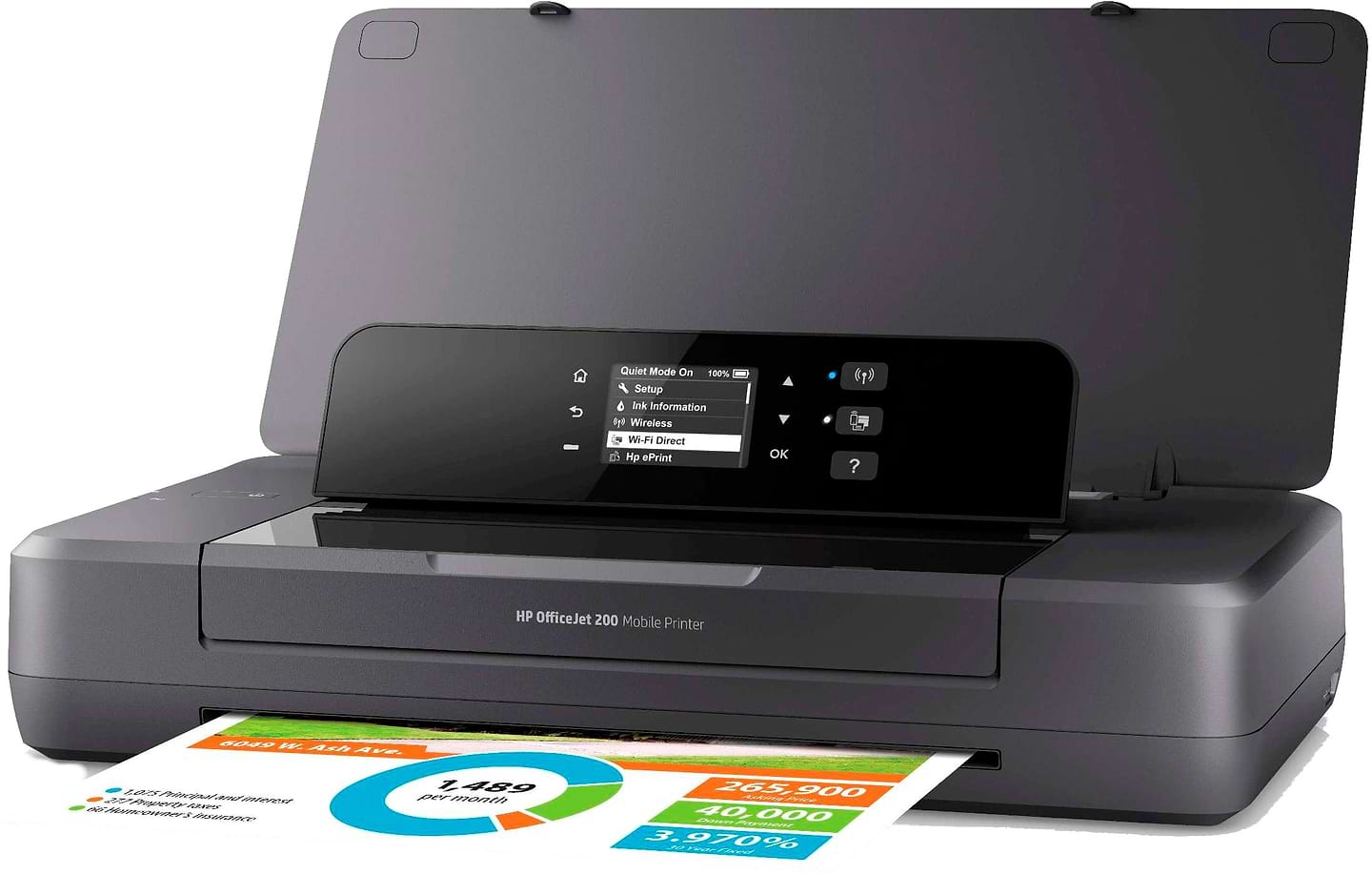 Принтер для кольорового друку HP OfficeJet 202 mobile (N4K99C) c Wi-Fi - Фото 1
