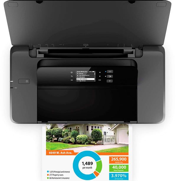 Фото - Принтер для цветной печати HP OfficeJet 202 mobile (N4K99C) c Wi-Fi