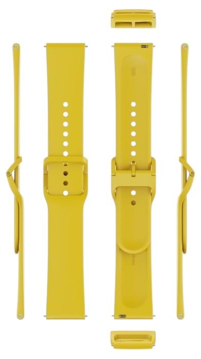 Ремешок для смарт-часов Xiaomi for Redmi Watch 3/5 Lemon Yellow (BHR9470GL) - Фото 1