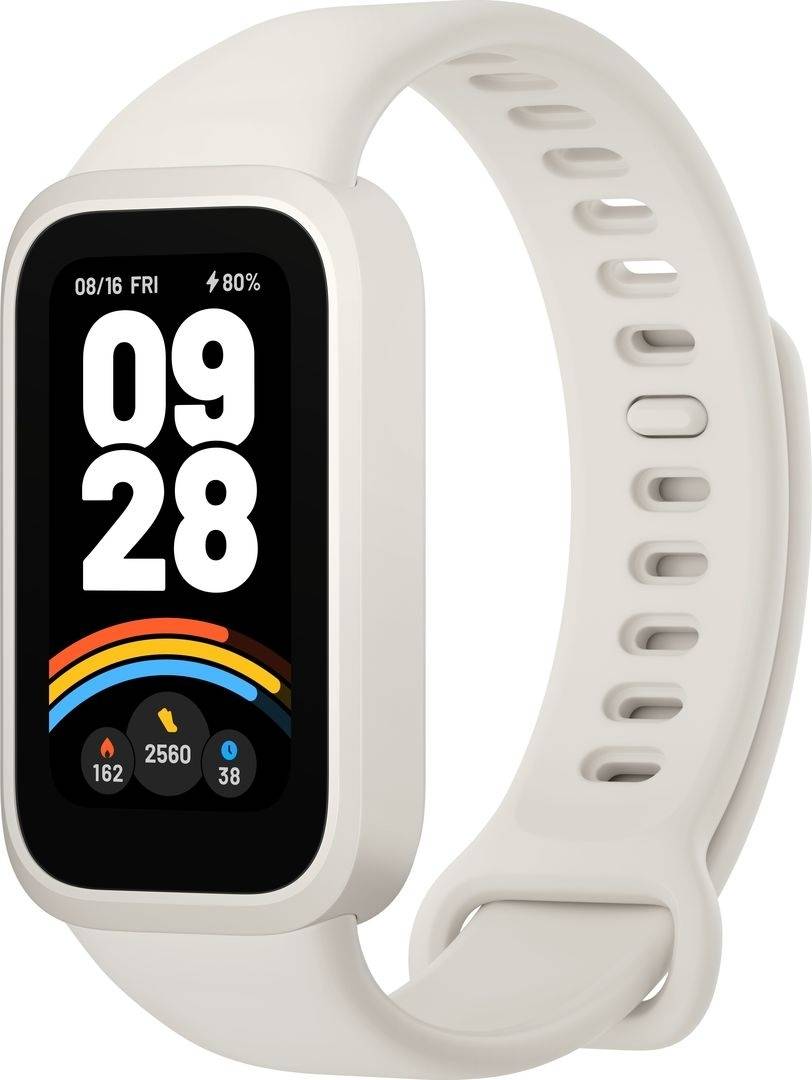 Фитнес-браслет Xiaomi Smart Band 9 Active Beige White - Фото 1