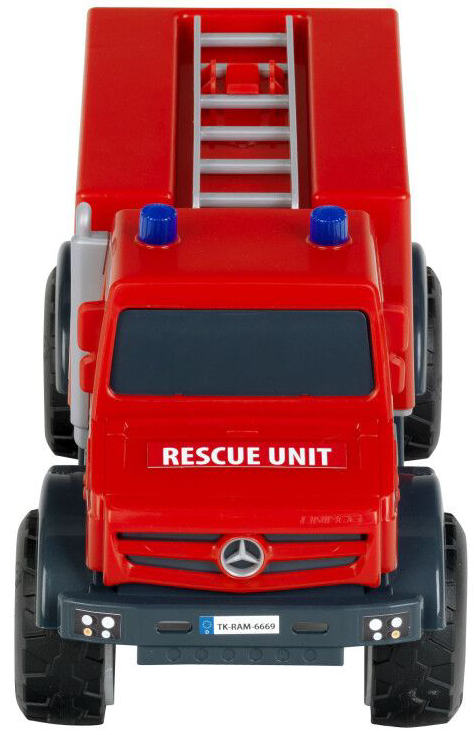 Фото - Наземная спецтехника Klein Пожарный автомобиль Unimog с этикеткой (3815)