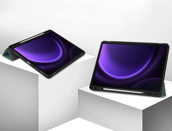 Фото - Чехол для планшета BeCover Flexible TPU Mate for Samsung Galaxy Tab S9 (SM-X710/SM-X716)/S9 FE (SM-X510/SM-X516B) 11.0" Dark Green (712529)