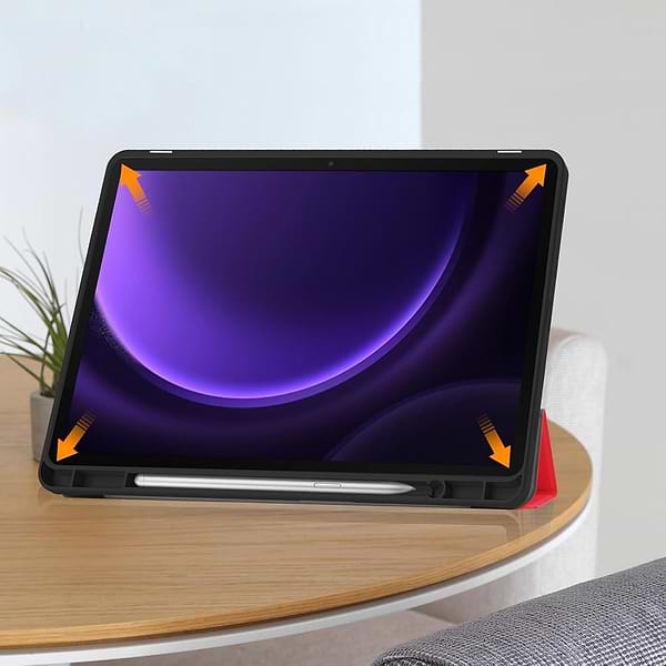 Фото - Чехол для планшета BeCover Flexible TPU Mate for Samsung Galaxy Tab S10 Lite SM-X400/406 10.9" Red (713830)