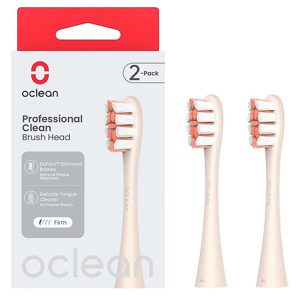 Фото - Насадка для зубной щетки Oclean P1C8 Brush Head Golden 2 шт. (6970810553970)