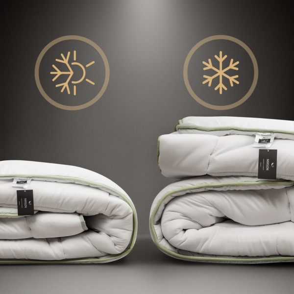 Фото - Ковдра демісезонна двоспальна євро MirSon Thinsulate 081 200х220 см (2200000014696)