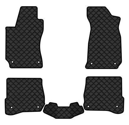 Коврики из экокожи в салон авто EVAtech ECO для Passat (B5) Volkswagen 1996-2005 5 поколение Combi EU VW3989CGK5AV8BBLB