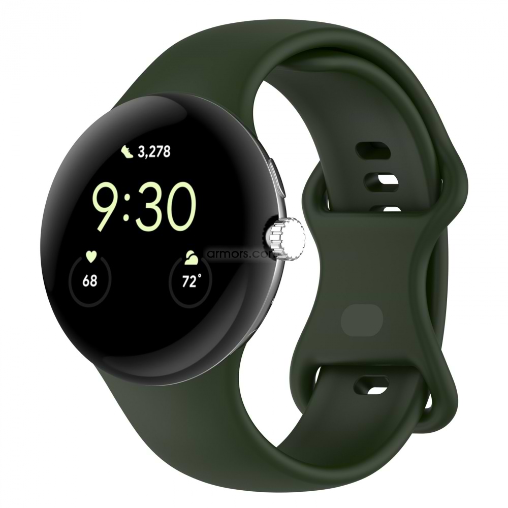 Ремінець для смарт-годинника ArmorStandart for Google Pixel Watch / Watch 2 / Watch 3 / Watch 4 41 mm Field Green (ARM75414)