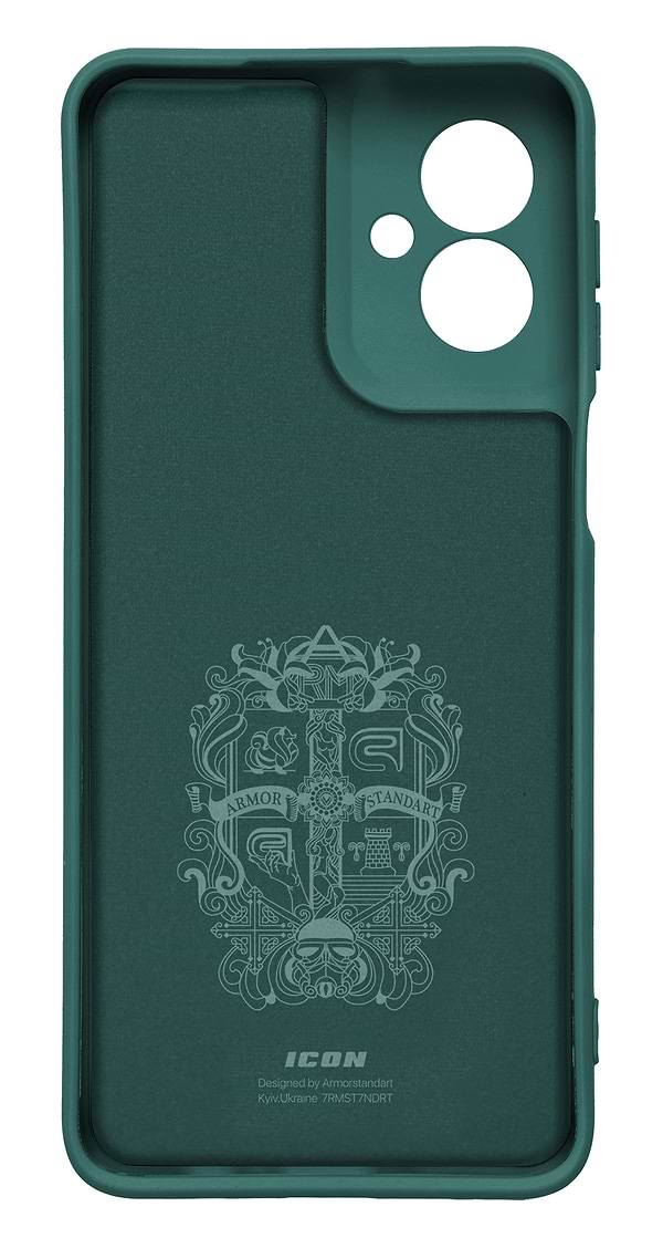 Фото - Чохол для смартфону Armorstandart ICON for Motorola G55 5G Camera cover Green (ARM81209)