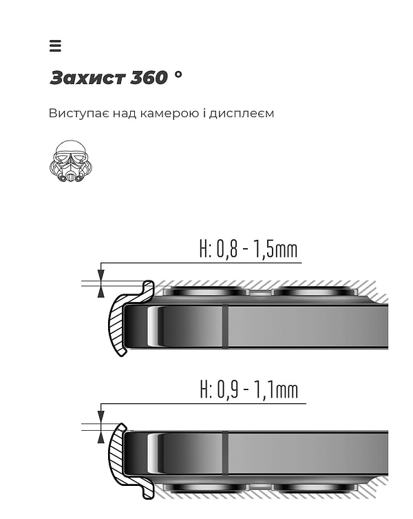 Фото - Чохол для смартфону Armorstandart ICON for Motorola G55 5G Camera cover Green (ARM81209)