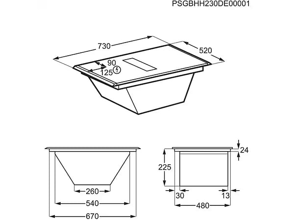 Фото - Варильна поверхня електрична AEG NCH74B01AB