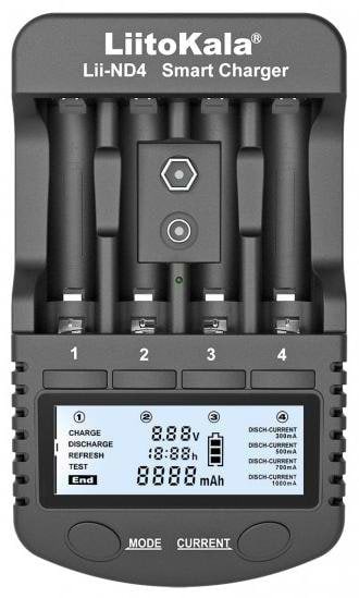 Фото - З/устройство для аккумуляторов AA/AAA LiitoKala Lii-ND4