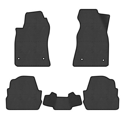 EVA коврики в салон авто EVAtech для A6 (C5) 4WD Audi 1997-2001 2 поколение Sedan EU (AU11281CBB5AV4SBB)