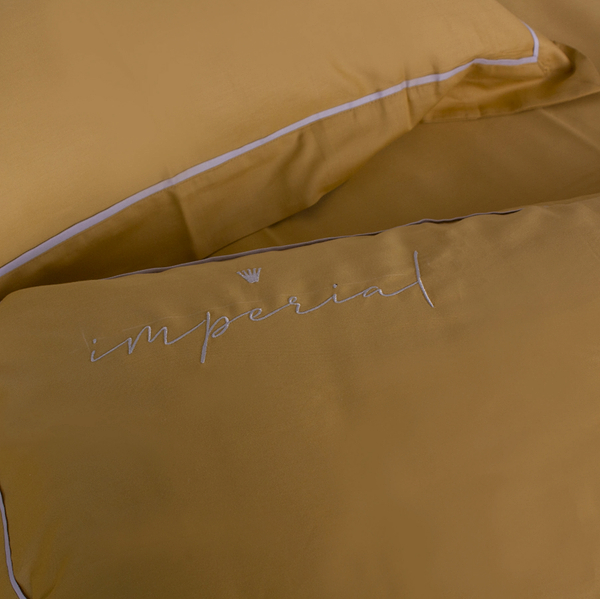 Фото - Простирадло двоспальне MirSon Imperial Satin Genoa 180х200 см (2200008581350)