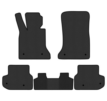 EVA коврики в салон авто EVAtech для 5 Series (F10) RWD Restyling BMW 2013-2017 6 поколение Sedan USA (BM34108C5RBB)