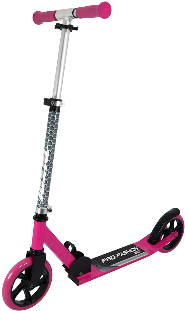 Купить Спортивный самокат Nixor Sports PRO-FASHION 180 (алюмин., 2 колеса, груз. до 100 kg, розовый) (NA01081-P) - Фото 1 Спортивный самокат Nixor Sports PRO-FASHION 180 (алюмин., 2 колеса, груз. до 100 kg, розовый) (NA01081-P) - Фото 1