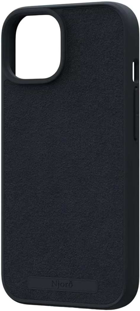 Фото - Чохол для смартфону Njord Suede MagSafe Case Black for iPhone 15 Plus (NA52SU00)