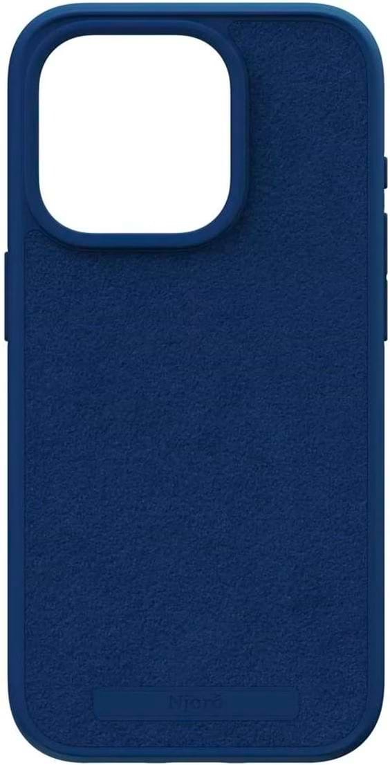 Фото - Чохол для смартфону Njord Suede MagSafe Case Navy Blue for iPhone 15 Pro Max (NA54SU01)