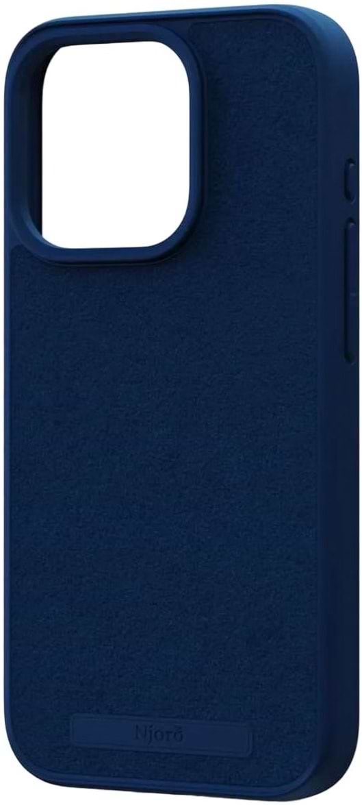 Фото - Чохол для смартфону Njord Suede MagSafe Case Navy Blue for iPhone 15 Pro Max (NA54SU01)