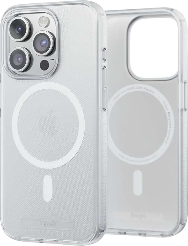 Фото - Чохол для смартфону Njord Slim MagSafe Case Translucent for iPhone 15 Pro Max (NA54GR15)