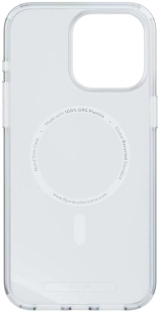 Фото - Чохол для смартфону Njord Slim MagSafe Case Translucent for iPhone 15 Pro Max (NA54GR15)