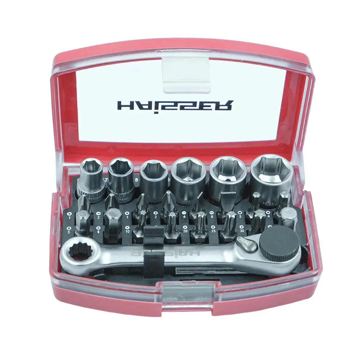 Набір торцевих голівок Haisser 1/4" 24 шт. (70252)