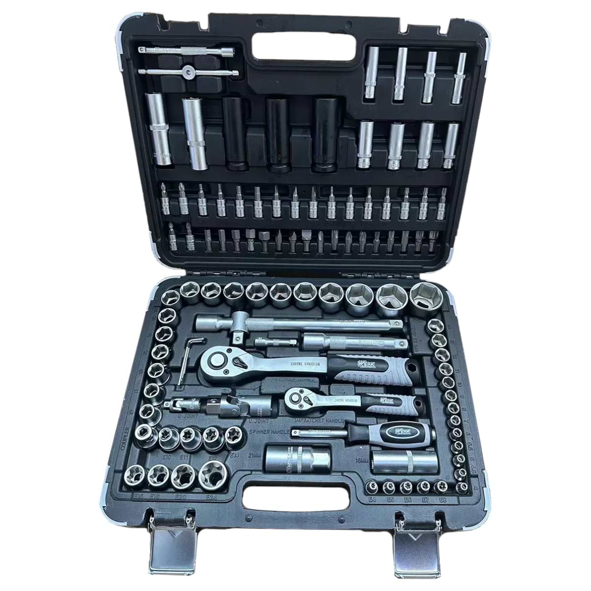 Набір інструментів Werk 1/2" i 1/4" 110 шт. (70221)