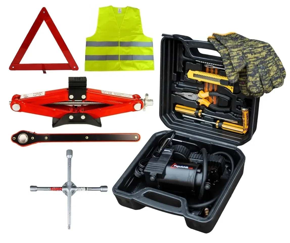 Набір для авто Poputchik АвтоРятівник 6 в 1 "35" (33-046-IS)