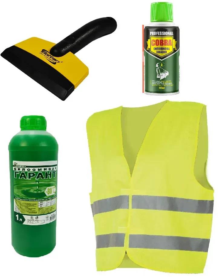 Набір для авто Poputchik зимовий (33-037-IS)