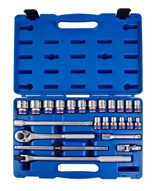 Набір торцевих голівок KING TONY 1/2" 24 шт. (4526MR15)