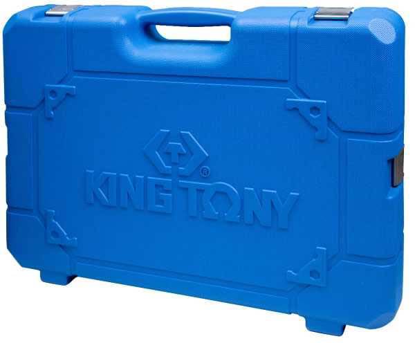 Фото - Набір інструментів KING TONY 1/4''+1/2'' 128 шт. (7528MR)
