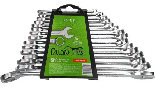 Набор комбинированных ключей Alloid 6-22 мм 15 шт. (НК-2061-15)