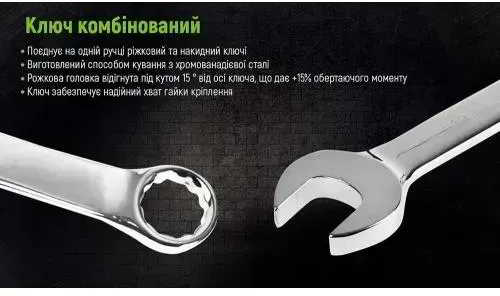 Фото - Набор комбинированных ключей Alloid 8-19 мм 11 шт. (НК-2081-11К)