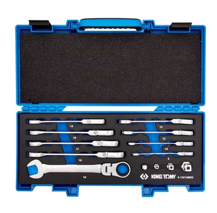 Набор комбинированных ключей KING TONY 13 шт. (13013MRE)