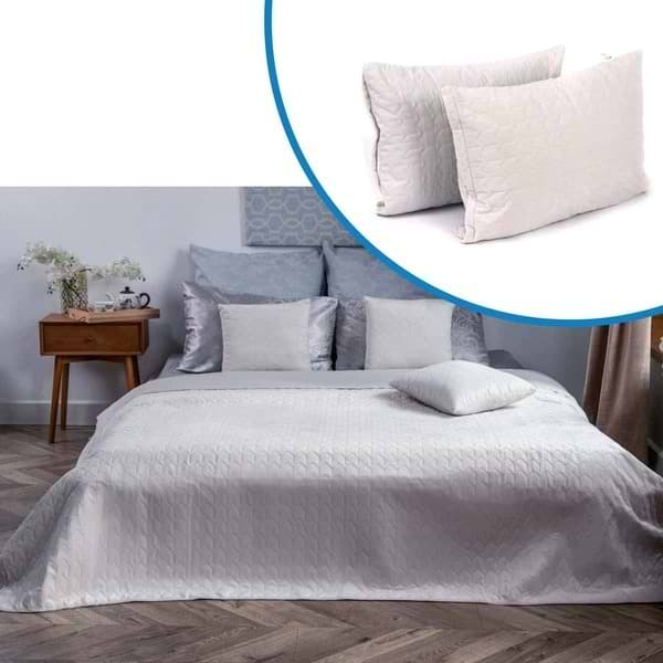 Фото - Набір покривало + наволочки євро Руно 220х240 + 2 нав. 50х70 (К_994.55_Ice)