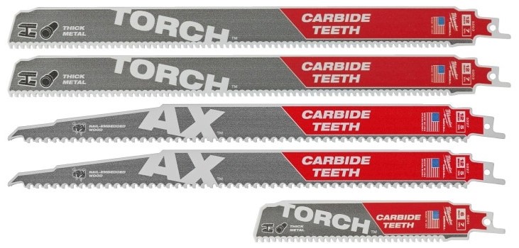 Полотно Milwaukee SAWZALL CARBIDE 5 шт. (49222206)