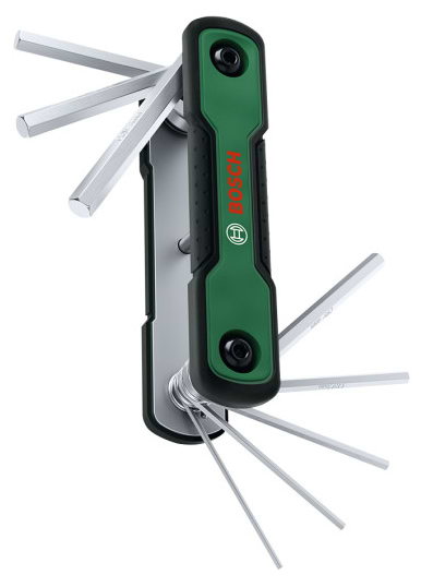 Набор шестигранных ключей Bosch 8 шт. (1.600.A03.9L7)