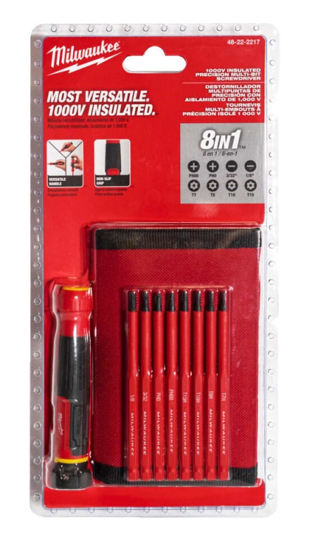 Набір викруток Milwaukee VDE 8-в-1 (4932493659)