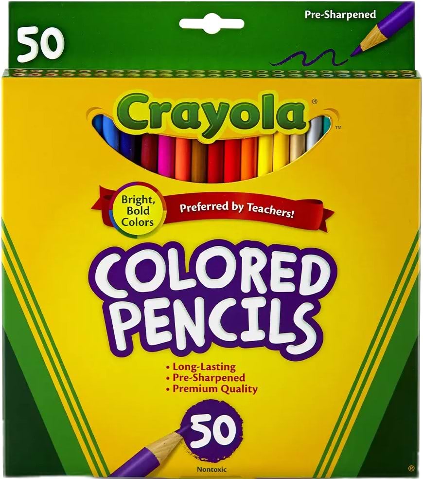 Набор карандашей Crayola 50 шт. (68-4050)