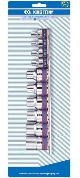 Набір торцевих голівок KING TONY 3/8" 1/2" 10 шт. (7110PR)