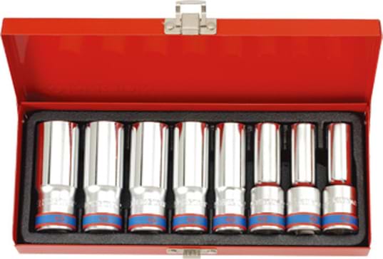 Фото - Набор торцевых головок KING TONY 1/2'' 8 шт. (4208MR)
