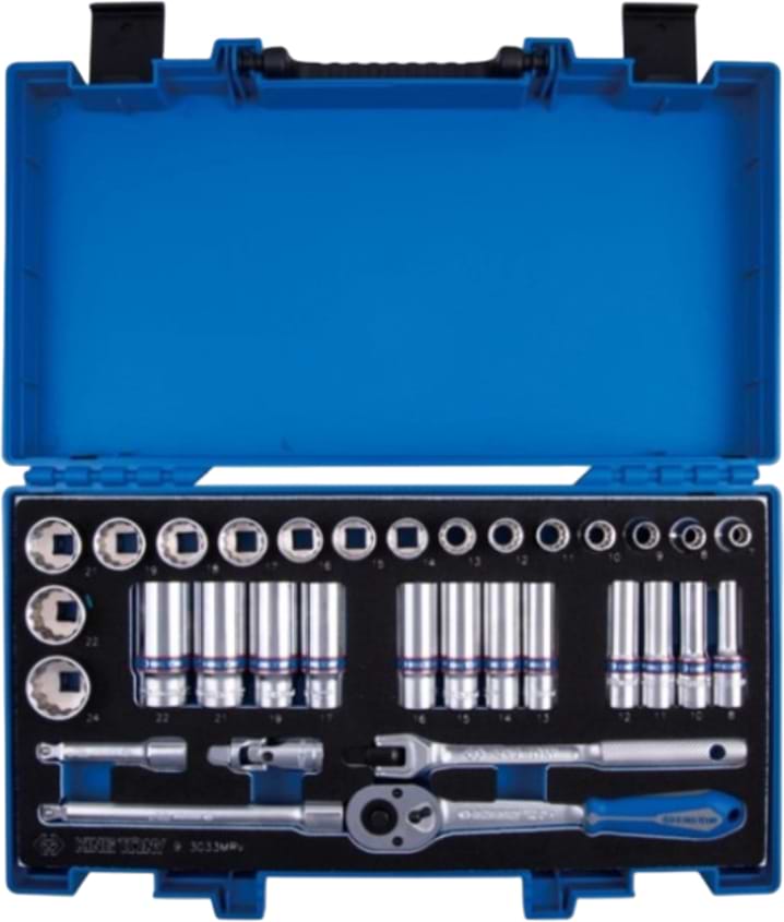 Набір торцевих голівок KING TONY 3/8" 33 шт. (3033MRV)