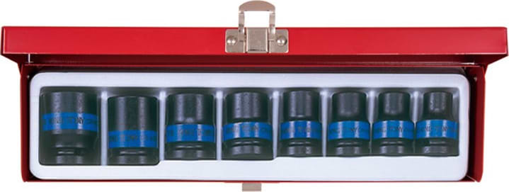 Набір торцевих голівок KING TONY 1/2'' 10-24 мм (4408MP)