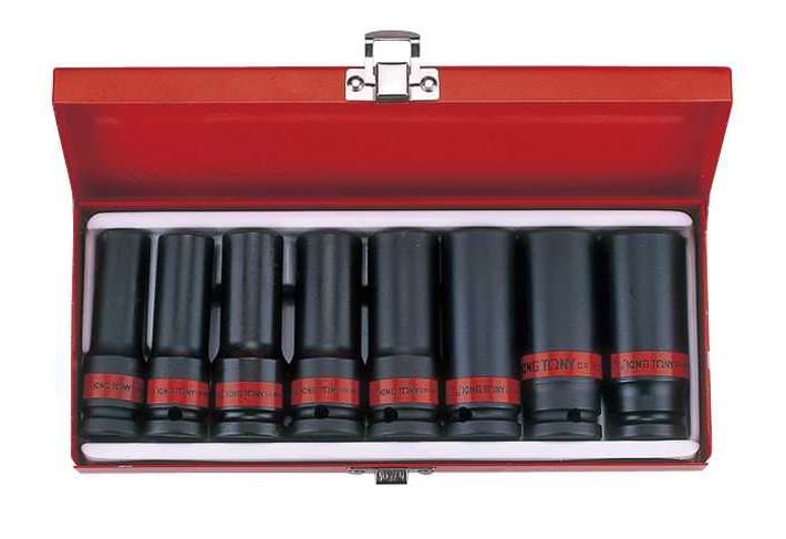 Набір торцевих голівок KING TONY 1/2" 1/2-15/16 8 шт. (4410SP)