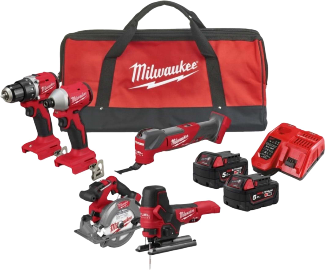 Набор электроинструментов Milwaukee M18 BLCPP5A-502B (4933492838)